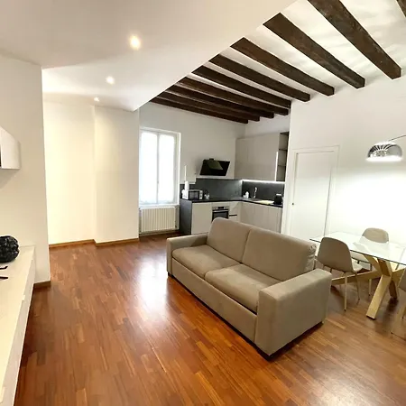 公寓 Antica Corte Navigli-darsena *